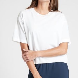 Athleta Zephyr Crop Tee